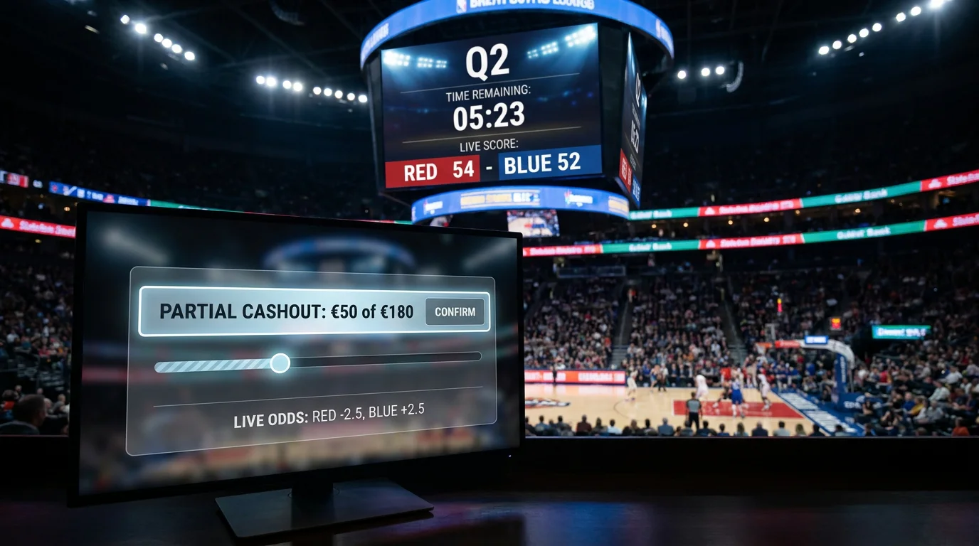Cashout-Strategie bei Basketball Live-Wetten – Hedging und Partial-Cashout für In-Play-Tipper