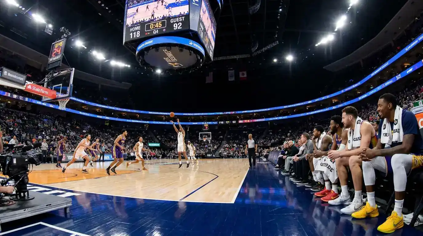 Basketball Blowout-Faktor Live-Wetten – Garbage-Time-Viertelwetten auf schrumpfende Führungen im letzten Spielabschnitt
