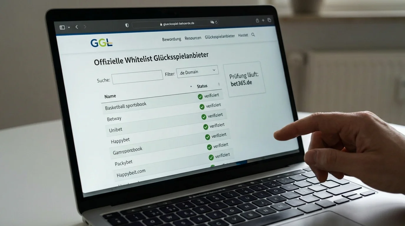 GGL Whitelist Basketball Wettanbieter: Schritt-für-Schritt-Prüfung ob ein Buchmacher auf der GGL Amtsliste steht