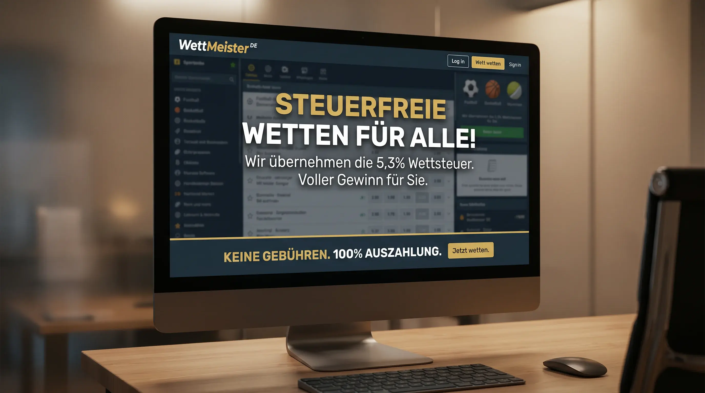 Steuerfreie Basketball-Wetten in Deutschland durch Anbieter, die die Sportwettensteuer intern tragen