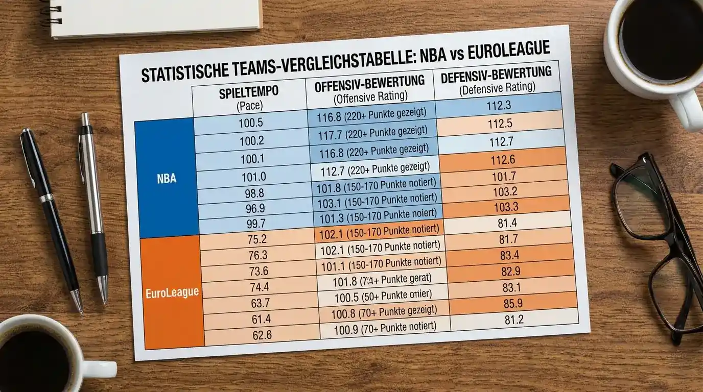 Basketball Über/Unter-Wette Grundlagen – Totals-Linie, Wettmechanik und Unterschied zwischen NBA und EuroLeague erklärt