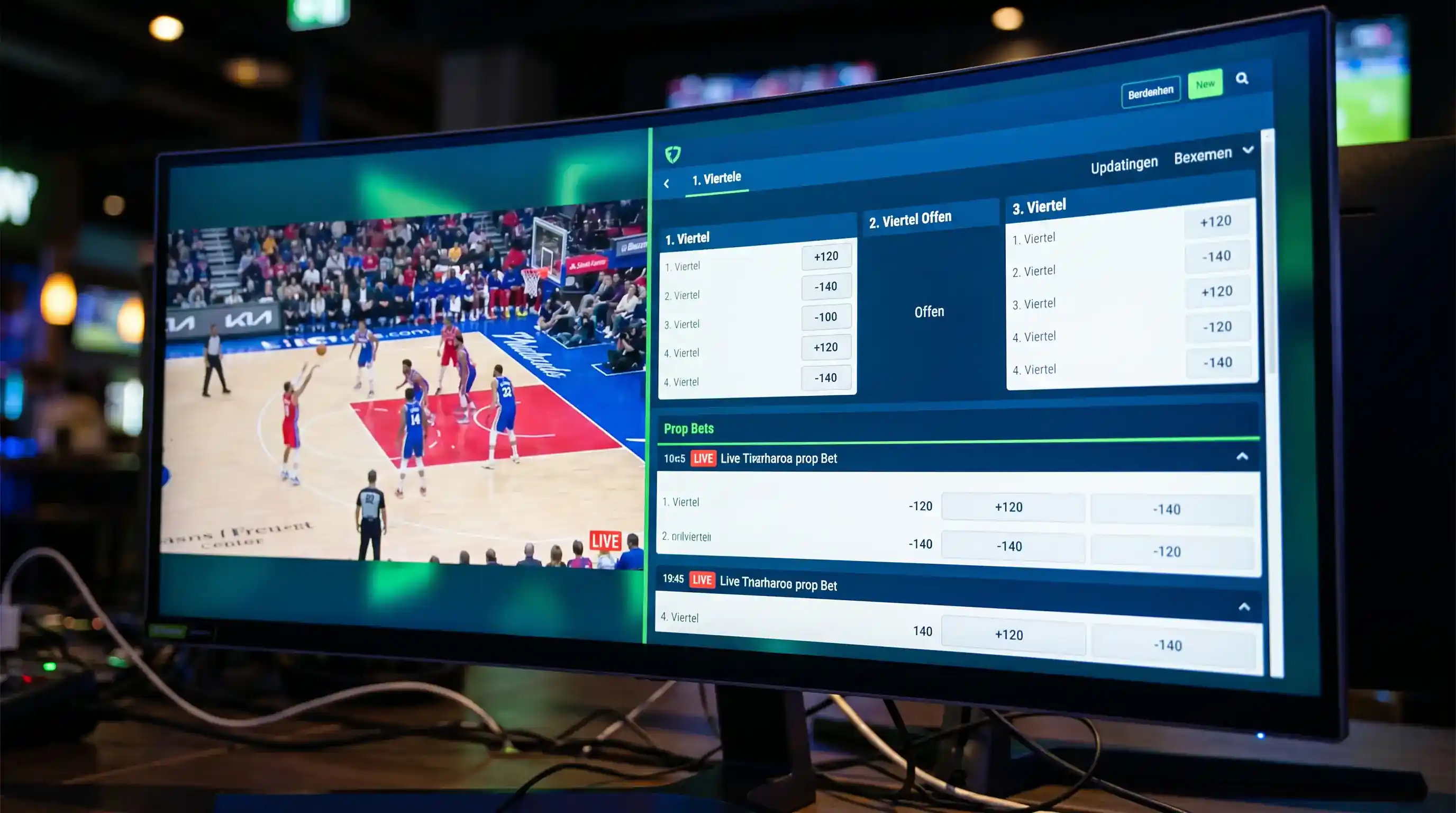 Live-Strategie für Basketball Viertelwetten – In-Play Quarter Bets nach erstem Viertel analysieren