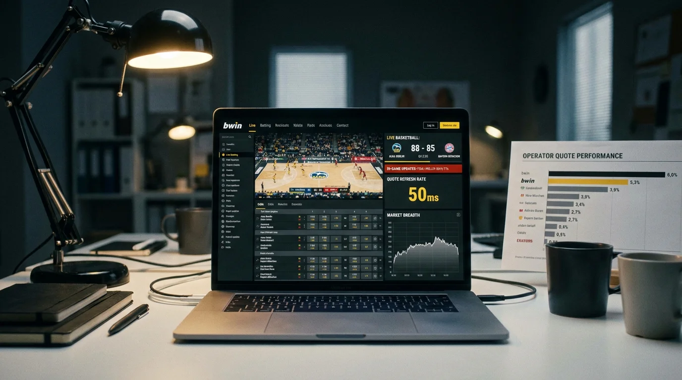 Live-Wetten Basketball Qualitätsvergleich: Quotengeschwindigkeit, Markttiefe und In-Play-Funktionen der Top-Anbieter 2026