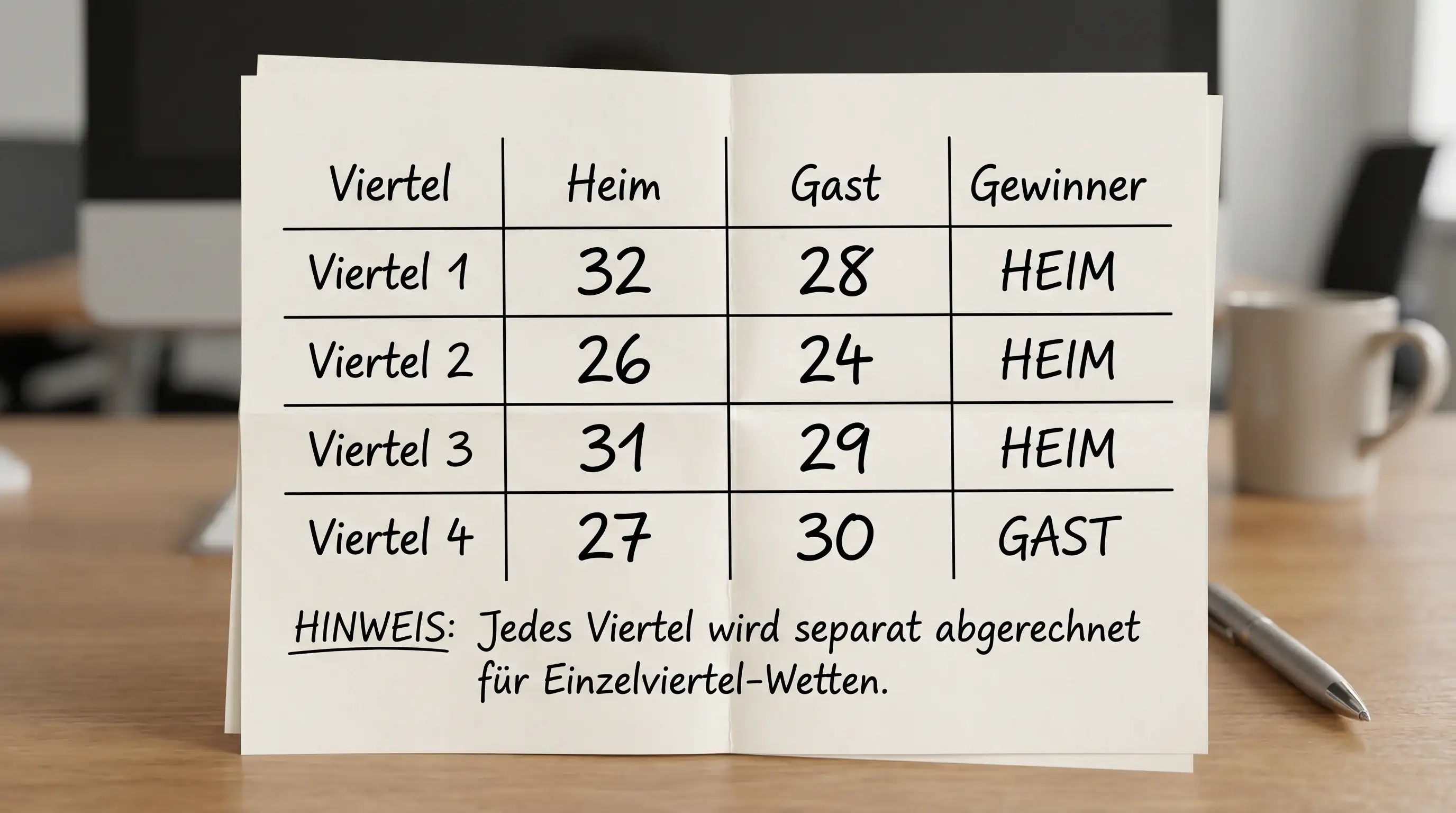 Basketball Viertelwetten und Halbzeitwetten: Teilspiel-Märkte, Overtime-Behandlung und Strategien für In-Play-Tipper
