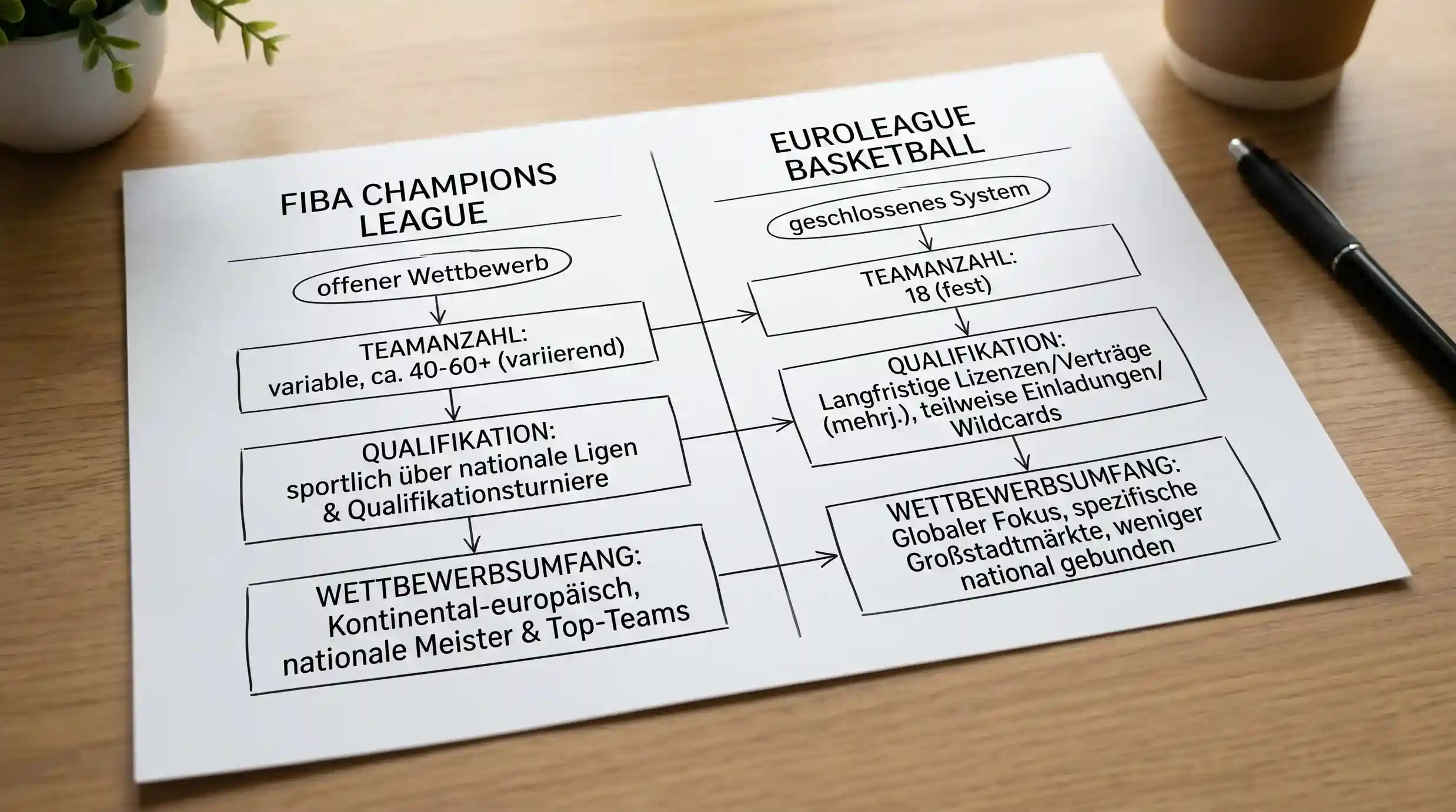 Vergleich FIBA Champions League und EuroLeague als Wettmärkte für deutsche Basketball-Tipper