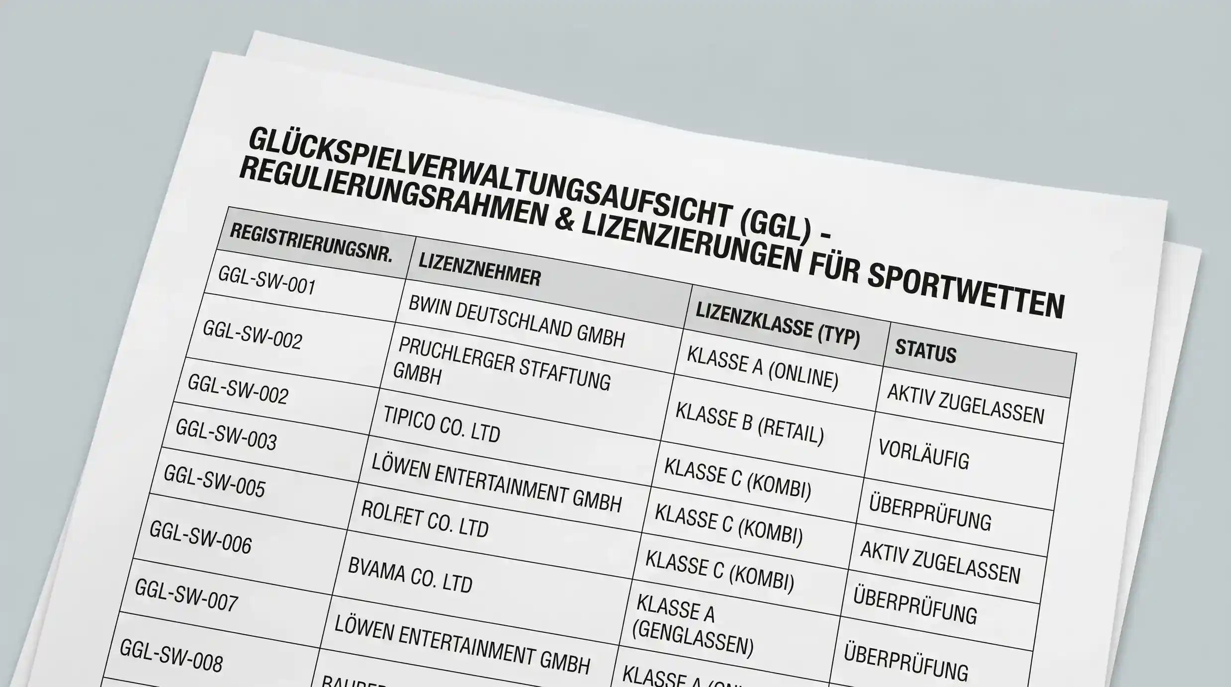 GGL Whitelist Grundlagen – amtliche Liste lizenzierter Basketball-Wettanbieter in Deutschland
