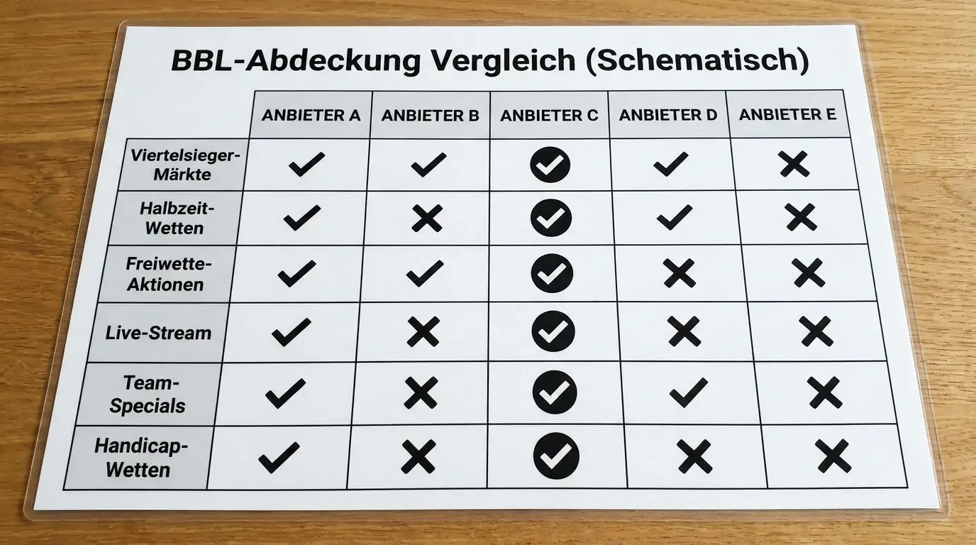 Interwetten BBL-Spezialist Übersicht deutsche Basketball Bundesliga Wettmärkte