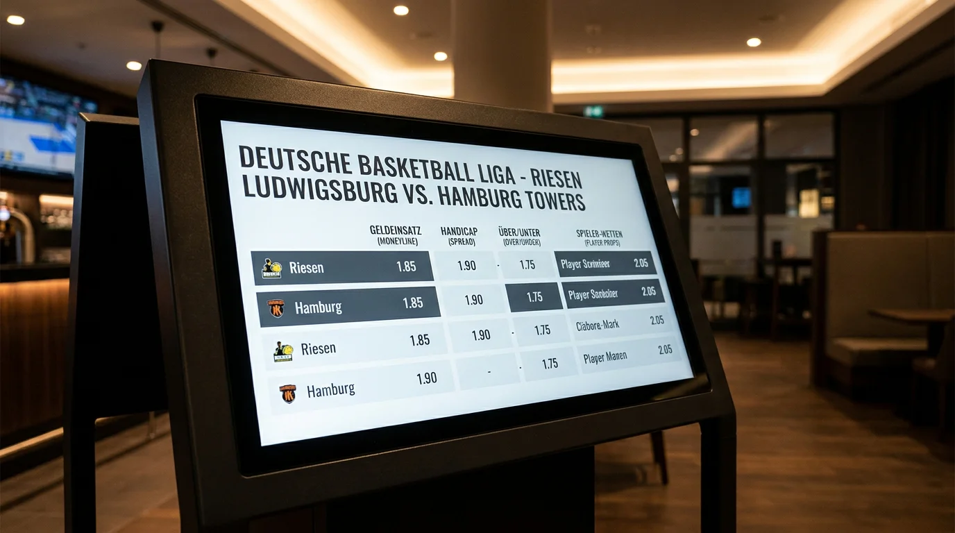 NEO.bet BBL-Marktabdeckung mit Handicap- und Spielerwetten für Basketball Bundesliga